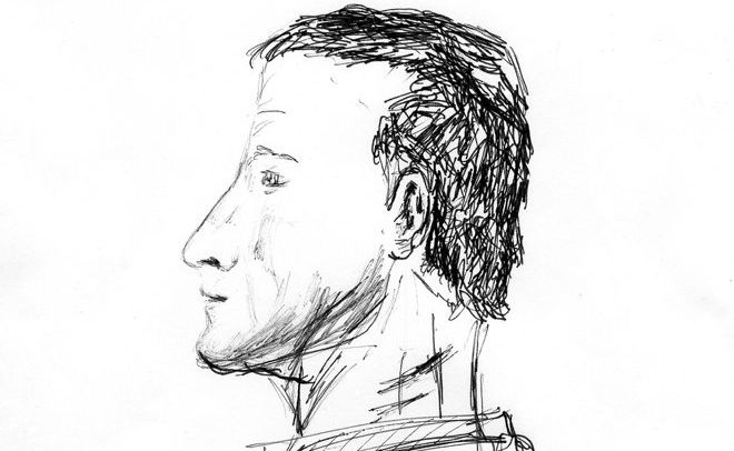 An artist's sketch of Mark Anthony Gillon as he sat in court this week. An artist's sketch of Mark Anthony Gillon as he sat in court this week.